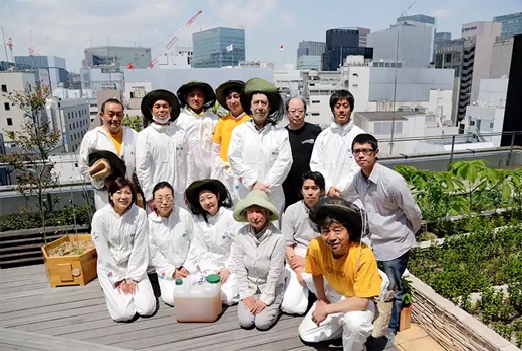 Японское пчеловодство, городское пчеловодство в Токио