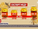 Украина обновила свой рекорд по экспорту меда